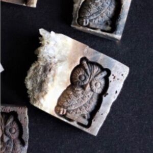 🦉 NEW ✨1 Owl Clear Quartz Crystal Carving.